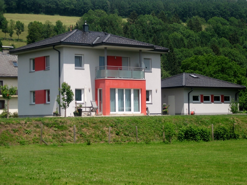 Massivhaus mit klassischem Grundriss